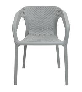 Stylee Cafe Arm Chair Gray