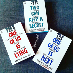 Karen M. Mcmanus 3 Books Set (One Of Us Is Lying/ One Of Us Is Next/ Two Can Keep A Secret) by Karen M. Mcmanus -Paperback