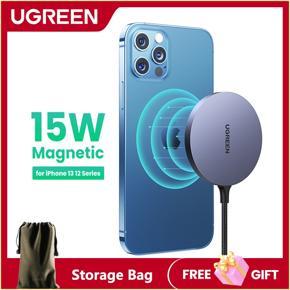 UGREEN Magnetic Wireless Charger For iPhone 12 13 Series Phone Charger Magnet Induction Charger For iPhone Wireless Charging Pad