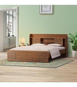 Regal CHEVRON Laminated Board Double Bed