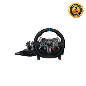 Logitech G29 Driving Force Racing Wheel and Floor Pedals for PS5, PS4, PC, Mac - Black