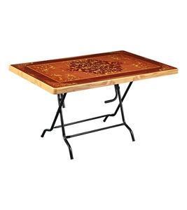 6 Seated Square Table-Print S/W (St/L)-Daisy