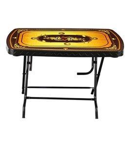 4 Seated Deluxe Table-Print Black Golden (St/L)-TE