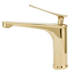 Copper Bathroom Faucet Single Hole Hot and Cold Water Tap Thicken Vanity for Washbasin Lavatory Hotel