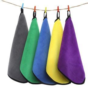 Microfiber Car Cleaning Towel 30 * 30 CM 500GSM