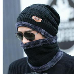 Beanies Knit Hat Winter Cap knitted Cap Thicken Hedging Cap Balaclava Skullies Fashion Warm knit Beanie for Men/Women