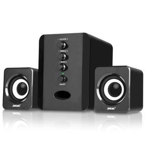 SADA Full Range 3D Stereo Subwoofer 2.1 Small PC Speaker Porle Bass Music DJ USB Computer Speakers for Laptop Phone TV