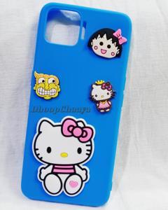 OPPO F17 - Hello Kitty High Quality 3D Rubber Made Cute Cartoon Lovely Unique Design Soft Ladies Cover