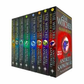 The Witcher series ( 8 book set) Paperback by Andrzej Sapkowski