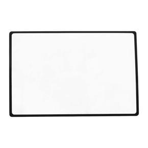 Reading support sheet Magnifier Magnifying glass 3-zoom Black