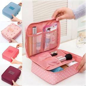 Women Makeup bag Zipper Cosmetic bag beauty Make Up Case Organizer Toiletry bag kits Storage Travel Wash pouch