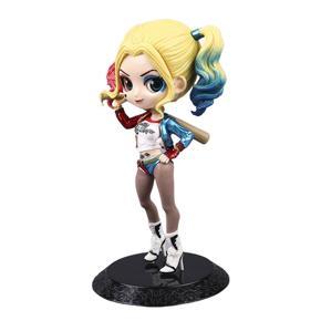 Cartoon Big Eyes Harley Quinn Action Figure Anime Model Doll Figurine Cake Decor