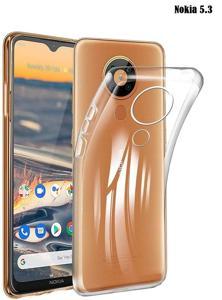 For Nokia 5.3 Luxury Case Silicone Transparent TPU Back Cover Soft Phone Case