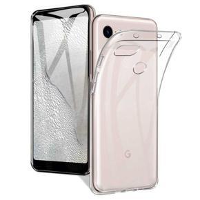 Google Pixel 3A Luxury Case Silicone Transparent TPU Back Cover Soft Phone Case