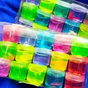 15 Piece of Slime in 1 Box, Crystal Mud Slime, Magnetic Polymer Clay Plasticine Mud Anti-Stress Playdough Child