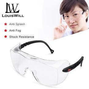 LouisWill Protective Goggles Anti-Impact Safety Goggles Anti Chemical Splash Irradiation Protection Polycarbonate Glasses Isolating Viruses Work Safety Protective Glasses