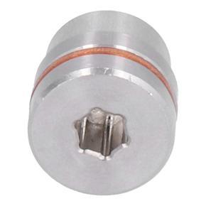 O2 Sensor Hex Plug ElectroGalvanized M12x1.25 Nut Iron For