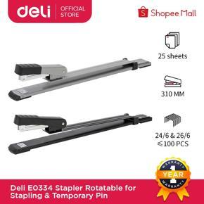 Deli 0334 Long Range Stapler - 25 Sheets Capacity