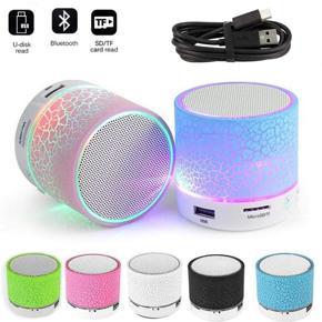 LED Light Mini Bluetooth Speaker - Blue