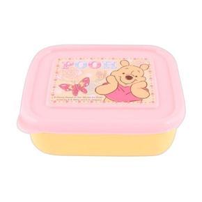 Plastic Lunch Box - Pink and Yellow