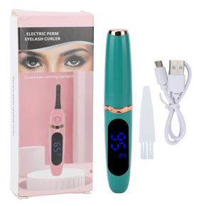 Electric Eye Lashes Curling, Portable Small Heated Eyelash Curler for Travel for Business