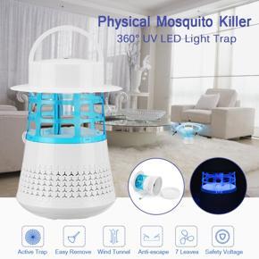 【20sqm】(DC 5V) Protable USB Charging Mosquito Repellent Control Lamps Radiation-free Safe Ultra-quiet Bugs Zapper for Baby Pregnant Home Bedroom Outdooring Camping Pur