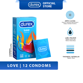 Durex Love Easy On Condoms 12 Pcs