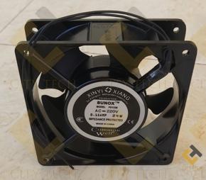 Rotary Fan AC 220V 24W 0.15Amp 5″ Inch For Ventilation Cooling Blower Fan Ceiling or Wall Mounted Quiet Operation Exhaust Fans