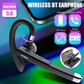 YYK-520 TWS Bluetooth Earphone Waterproof Sport Wireless Headphone Earhook Noise Cancelling Business Headset