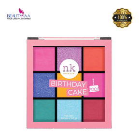 Nicka K Nine color eyeshadow palette- Birthday cake