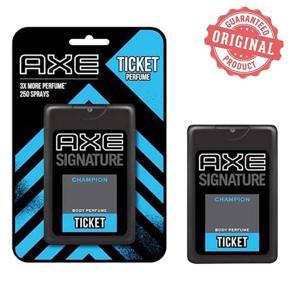 AXE Signature Champion / Intense Ticket Body Perfume (Champion fresh aqua fragrance)