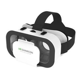 NYT Vr Shinecon Vr Glasses Universal Virtual Reality Glasses For Mobile Games 360 Hd Movies Compatible With 4.7-6.53'' Smartphone