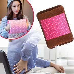 electric Velvet Heating pad/Hot water/Heat Pouch bag with gel for pain relief Multicolour