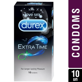 Durex Extra Time Condoms - 10 Pieces