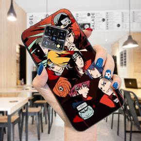 Hontinga for Infinix Zero 8/Zero 8i Back Cover Cartoon Anime Naruto Case ShockProoof Soft Silicone TPU Phone Cases