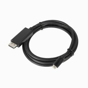 1.8M USB 3.1 Type C to Display Port Cable USB-C Male to DP Male 4K Adapter - black