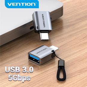 Vention USB C Adapter Type C Male to USB 3.0 2.0 Female OTG Cable for laptop Huawei Mate 30 Samsung S10 USB OTG Connector