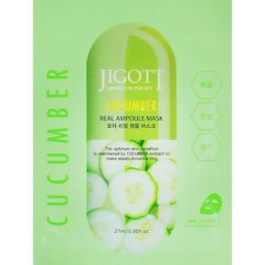 Jigott Cucumber Real Ampoule Mask 27ml