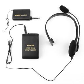 【MIGAPALAZA】 VHF Stage Wireless Lavalier Lapel Headset Microphone System Mic FM Transmitter