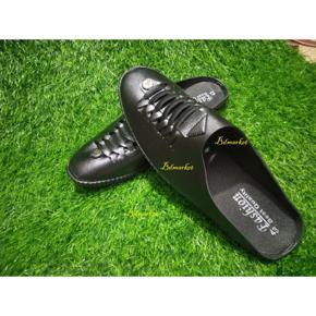 New Fashion Summer Artificial Leather Stylish Tiger Pattern Special Sole Beach half shoes Slippers