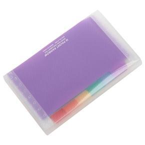 XHHDQES 2X 13 Pocket Folder Office Expanding File Colorful Organizer Document