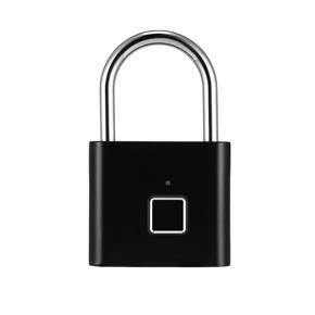 O10 Waterproof Smart Biometric Fingerprint Keyless Door Lock 0.5sec Unlock Portable Anti-theft USB Rechargeable Security Padlock