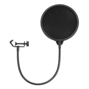 Anti-spray Pop Filter for Yeti Microphone Pro Audio Parts Accessory 1pc-black