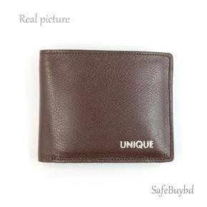 Brown Unique Fashion Wallets 100% Leather Manybag - SafeBuybd