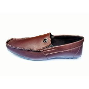 Fashionable Leather Loafers for Men (Chocolate_Trandy Loafers)