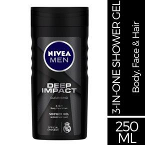 Nivea Men Deep Impact Cleansing Shower Gel 250 ml