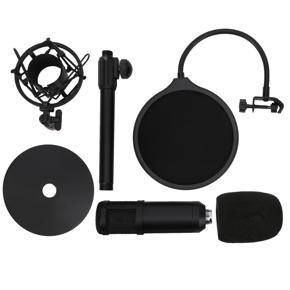 AM800‑USB Portable Condenser Microphone Set Cardioid Wired Mic 1.8m