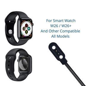 Smart Watch W26 / W26+ Sport Watches, 2 Pins Magnetic Fuction Charger (50cm, Charger Only)