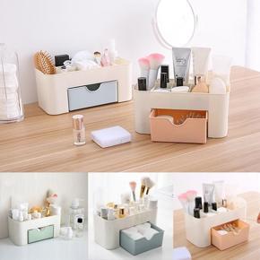 Table Cosmetic Organizer Box With Drawer
