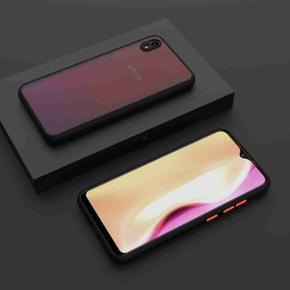 Camera Protection Smoke Matte Finish Case Back Cover FOR Vivo Y91c